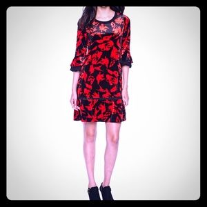 Rabbit Rabbit Rabbit Design Abstract Gothic Dress